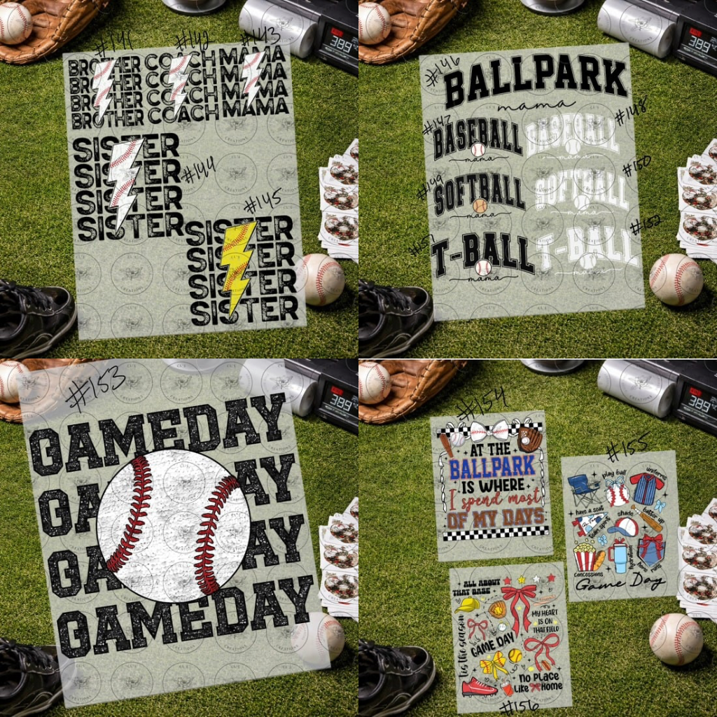 Baseball / Softball DTF