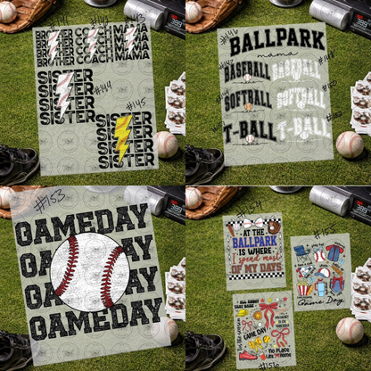 Baseball / Softball DTF