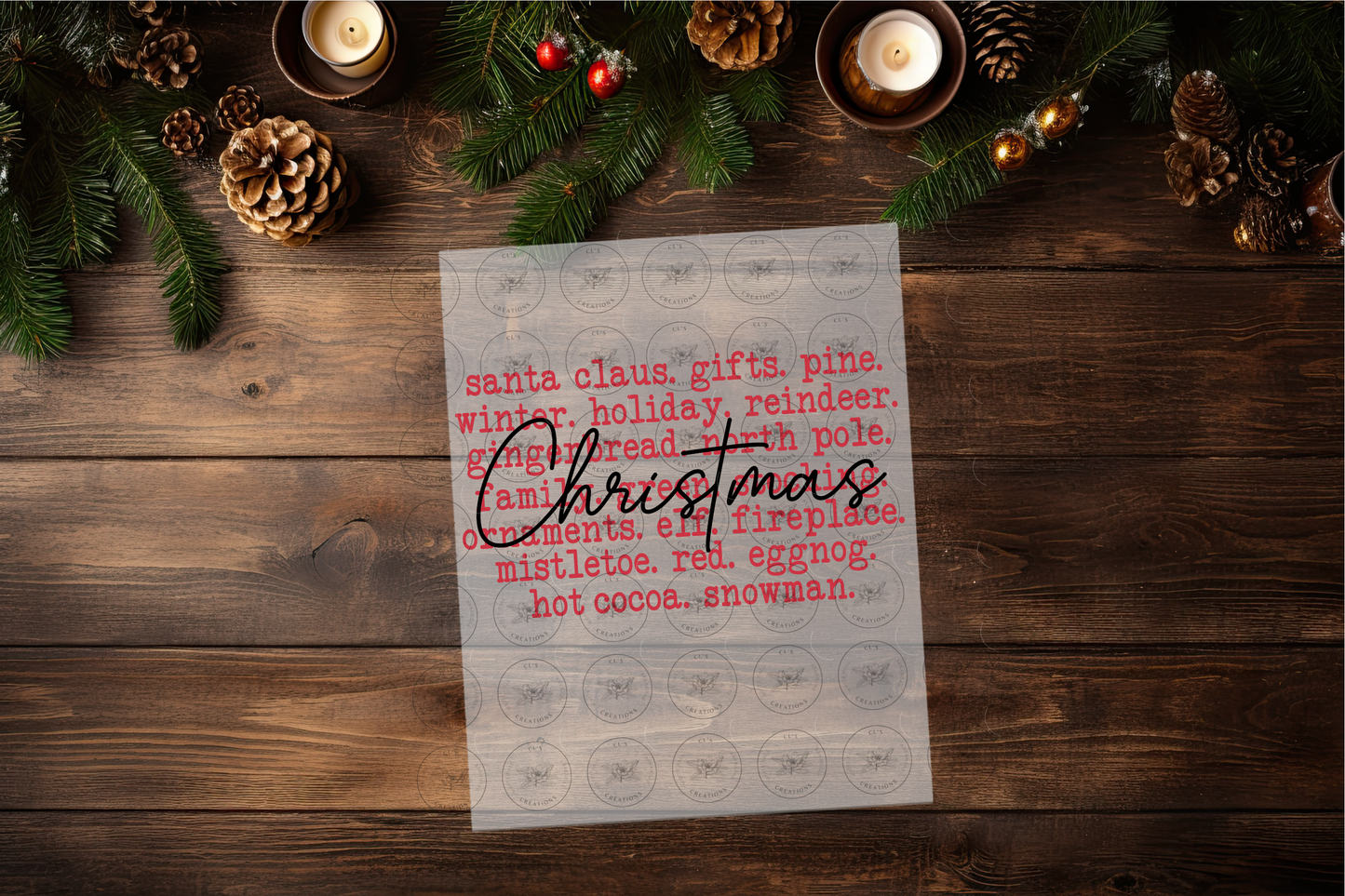 Christmas Shirt DTF